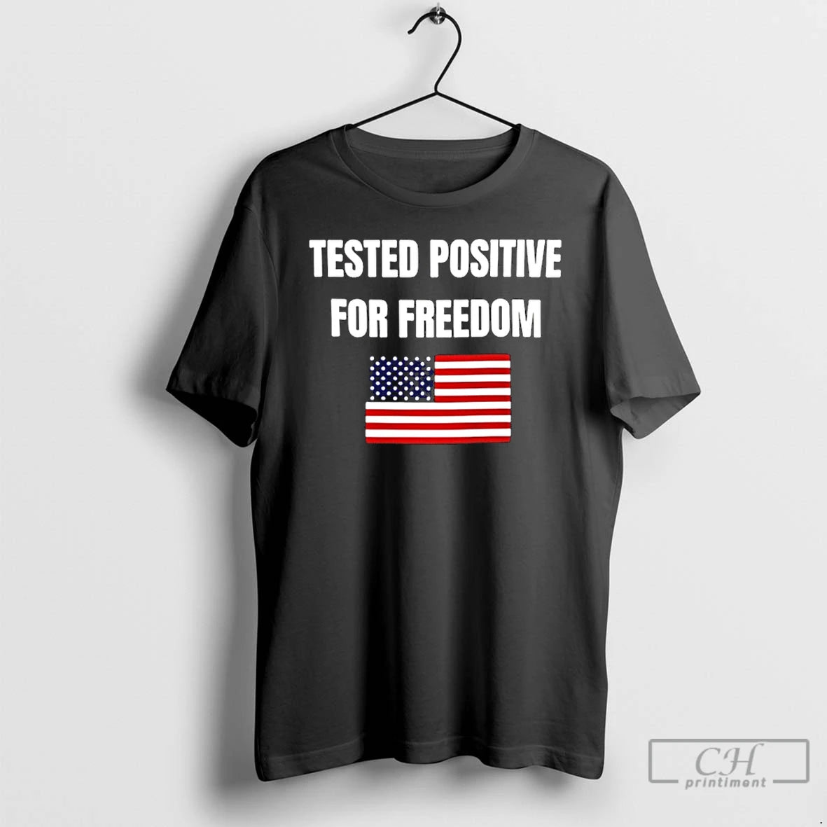 Classic Tested Positive For Freedom Flag T-Shirts, Hoodie, Sweatshirt | InkRitualCo.com