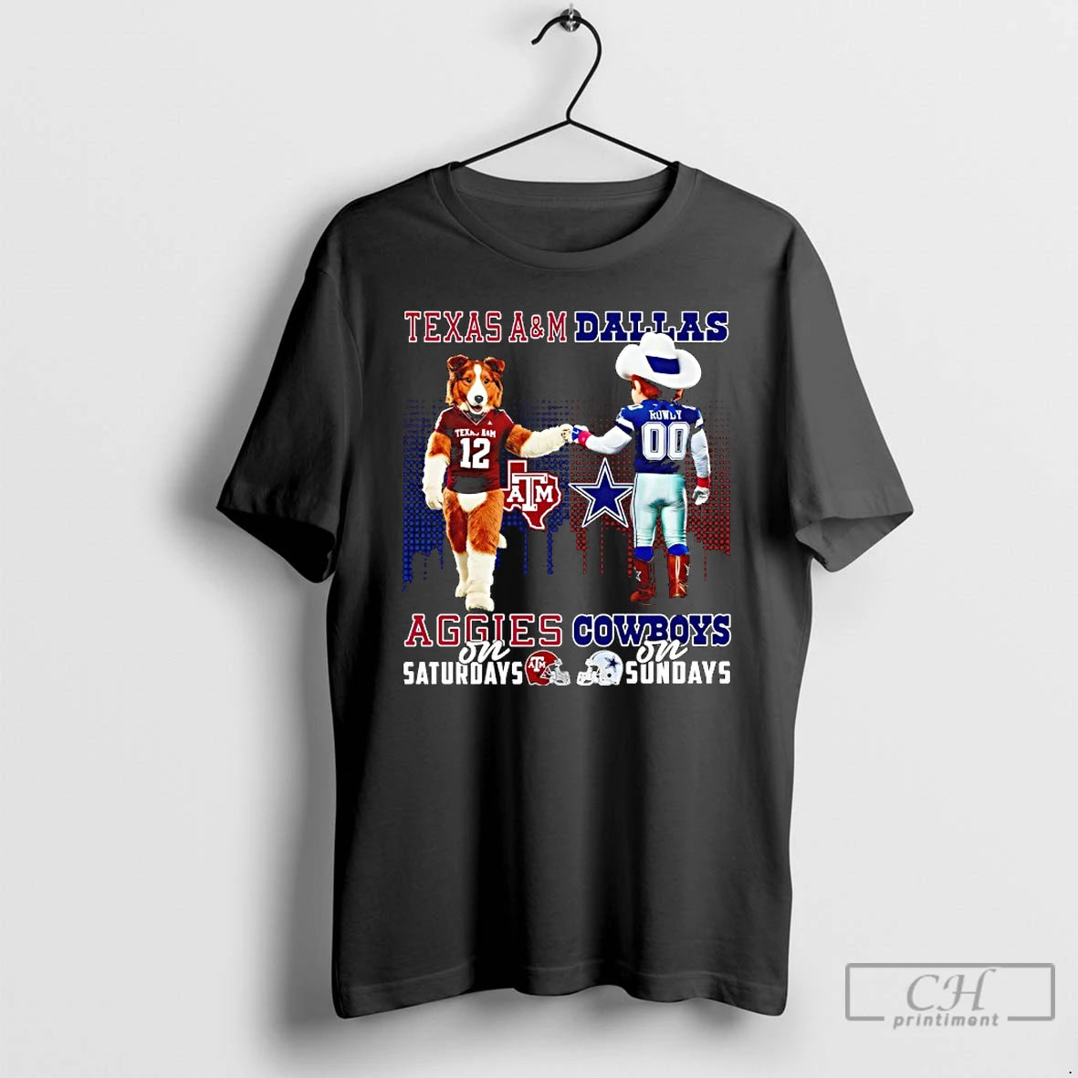 Classic Texas Am Aggies On Saturdays X Dallas Cowboys On Sundays Mascot T Shirts Sweater Hoodie, Sweatshirt | InkRitualCo.com