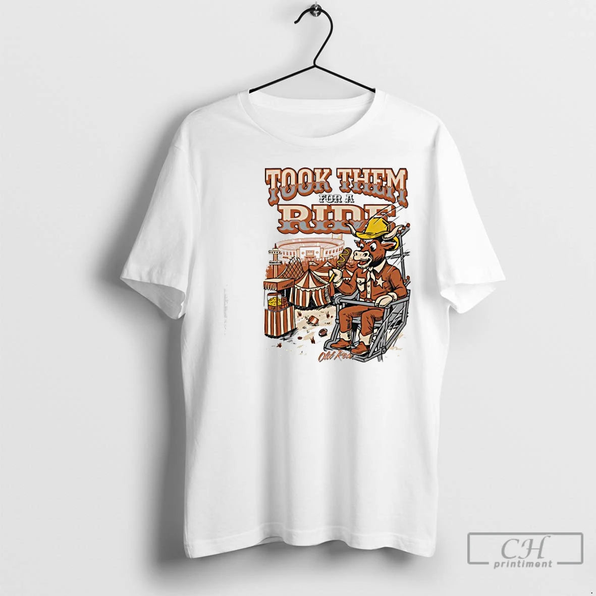 Classic Texas Longhorns Took Them For A Ride Pocket T-Shirts, Hoodie, Sweatshirt | InkRitualCo.com