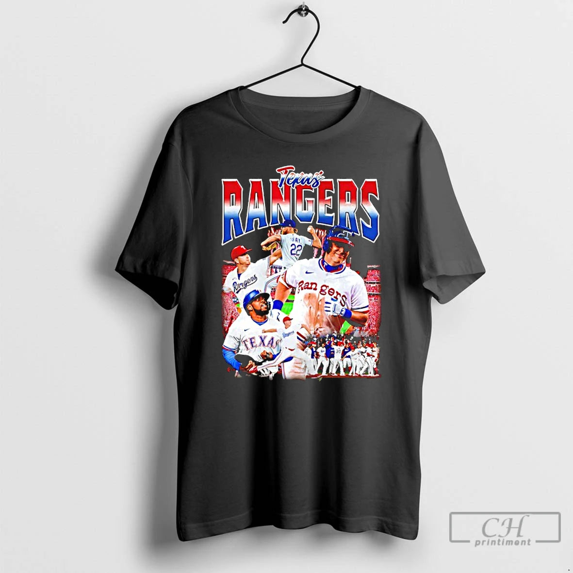Classic Texas Rangers Team Collage Celebrate 2025 T-Shirts, Hoodie, Sweatshirt | InkRitualCo.com