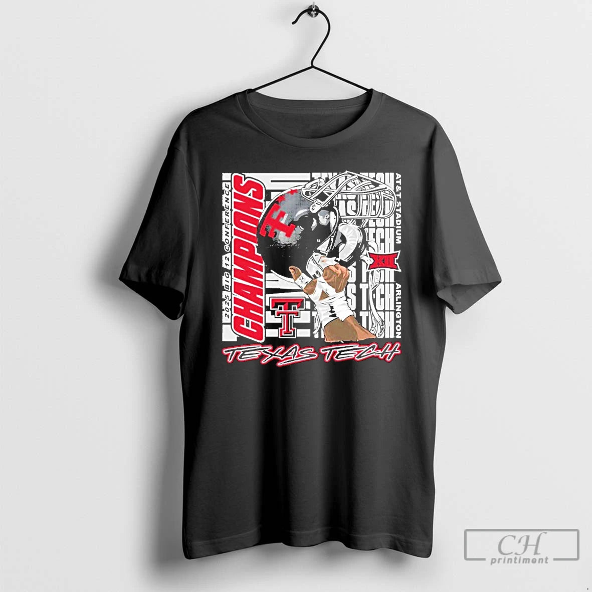 Classic Texas Tech 2025 Big 12 Conference Champions Helmet T-Shirts, Hoodie, Sweatshirt | InkRitualCo.com