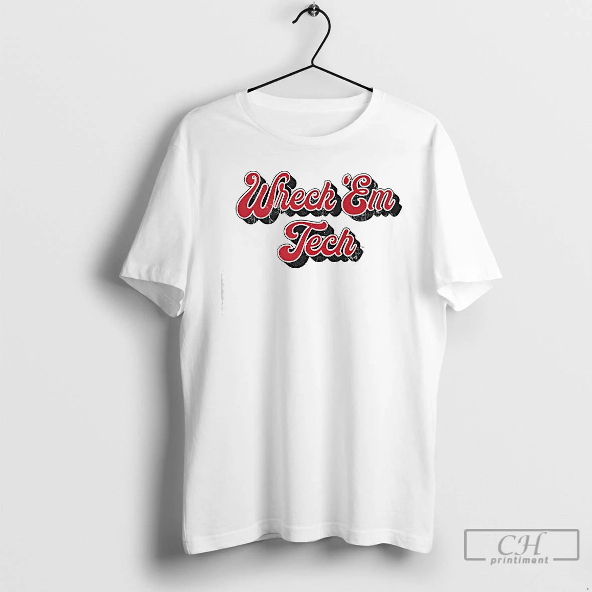 Classic Texas Tech Wreck Em Tech 70s Script T-Shirts, Hoodie, Sweatshirt | InkRitualCo.com