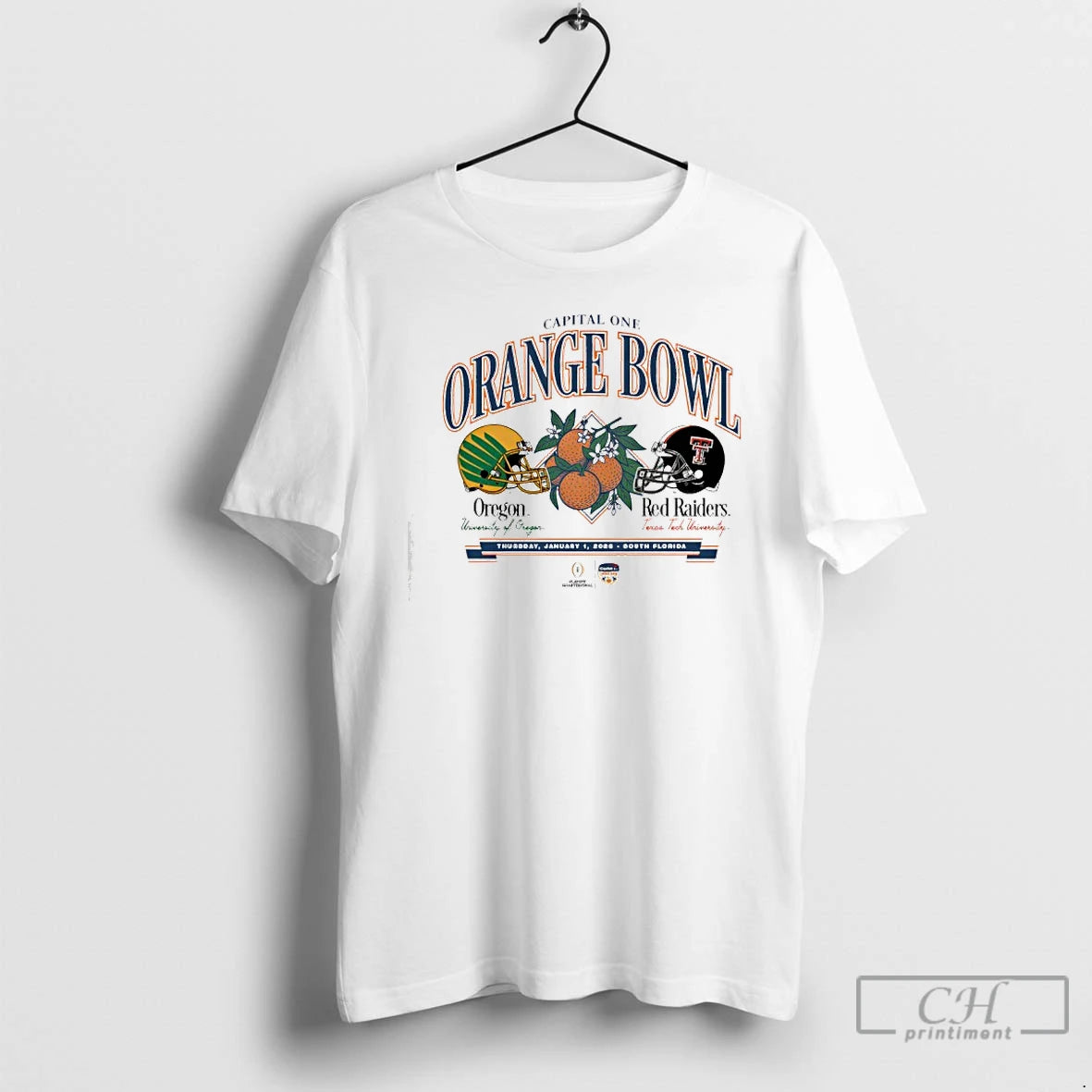 Classic Texas Tech Vs Oregon 2026 Capital One Orange Bowl T-Shirts, Hoodie, Sweatshirt | InkRitualCo.com