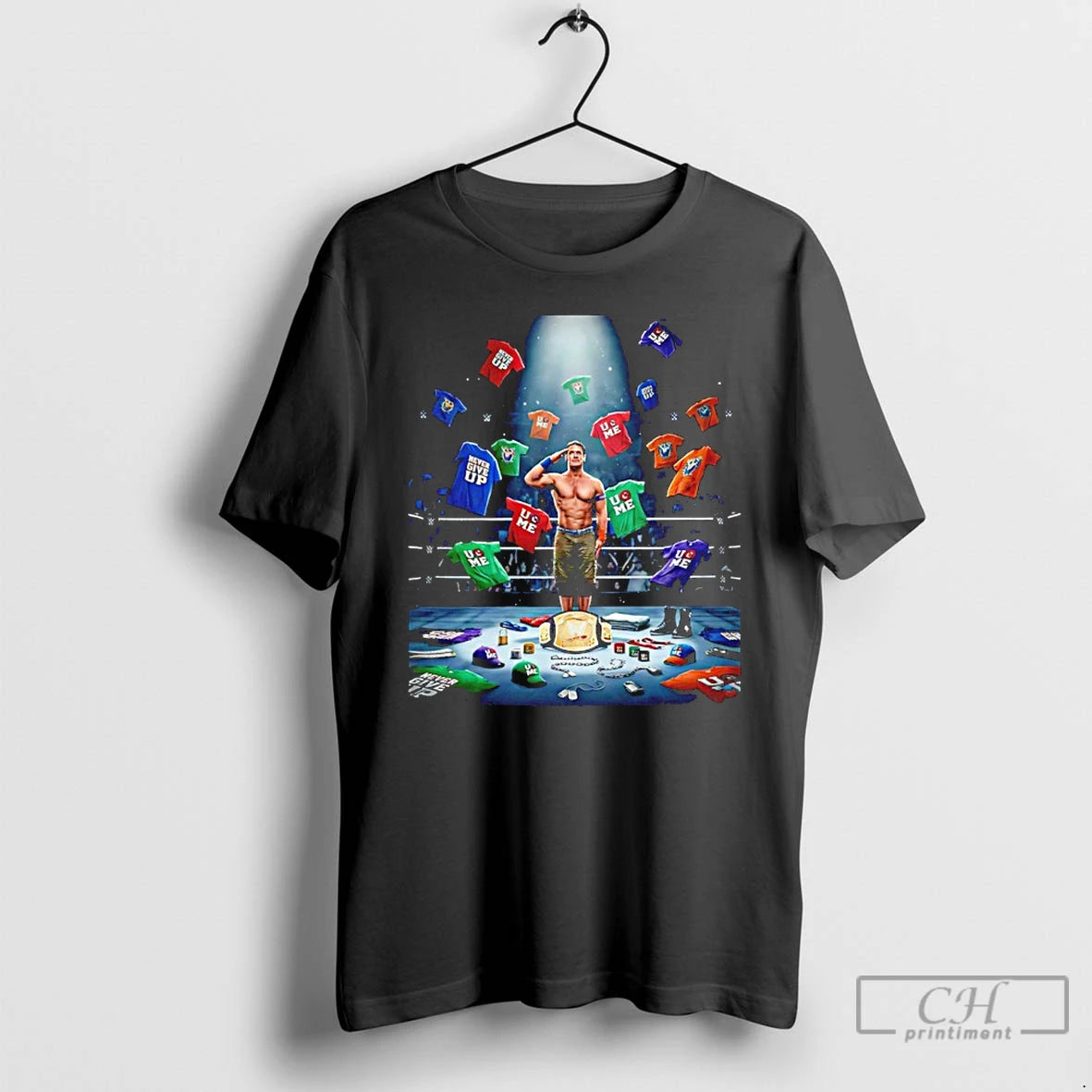 Classic Thank You John Cena Never Give Up U Me Graphic T-Shirts, Hoodie, Sweatshirt | InkRitualCo.com