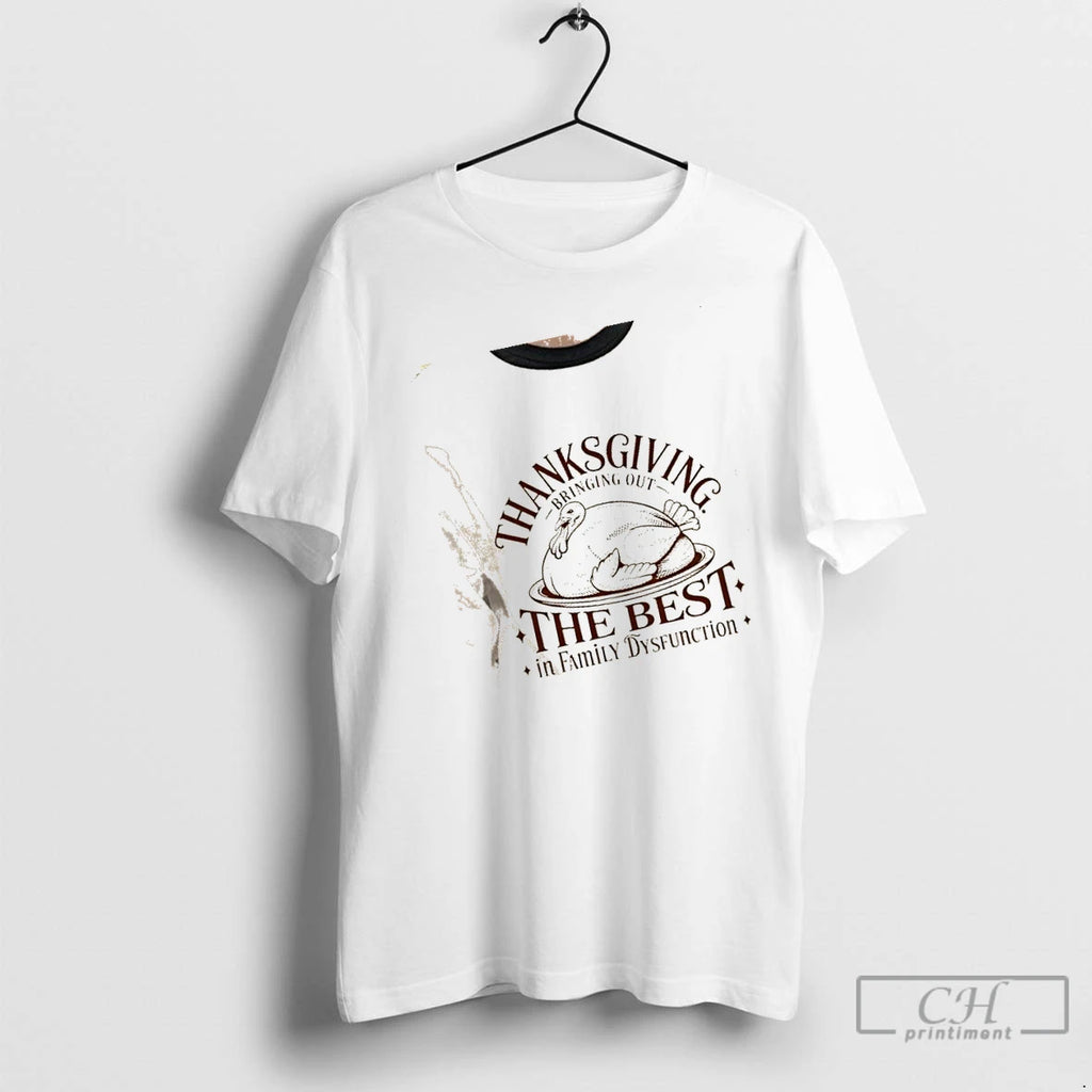 Classic Thanksgiving Dysfunction Sarcastic Trukey Dinner Since 1612 T-Shirts, Hoodie, Sweatshirt | InkRitualCo.com