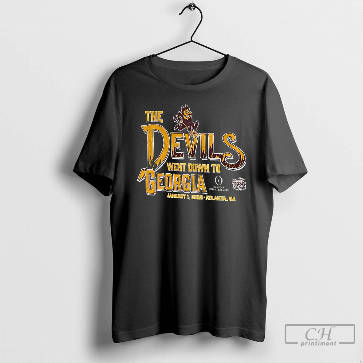 Classic The Arizona State Sun Devils Went Down To Georgia Jan 1 T Shirts Sweater Hoodie, Sweatshirt | InkRitualCo.com