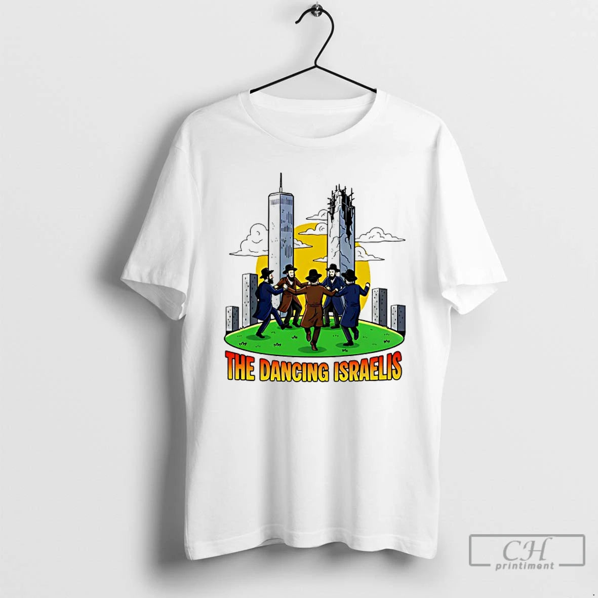 Classic Dancing Israelis Jews City Skyline T-Shirts, Hoodie, Sweatshirt