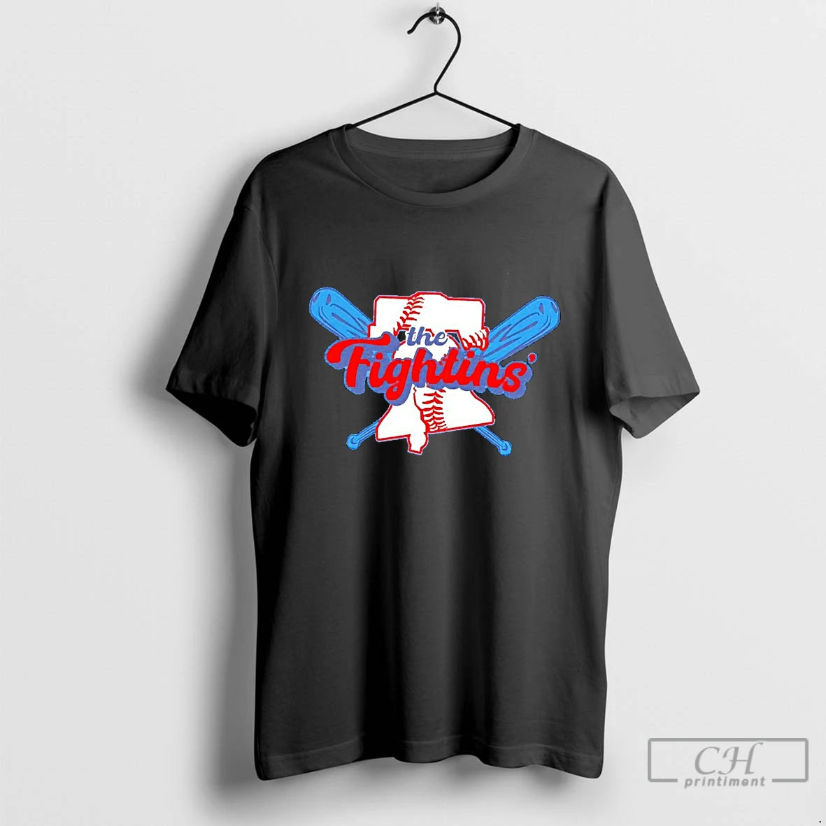 Classic The Fightins Philadelphia Phillies Postseason Blackshirt T Shirts Hoodie, Sweatshirt | InkRitualCo.com