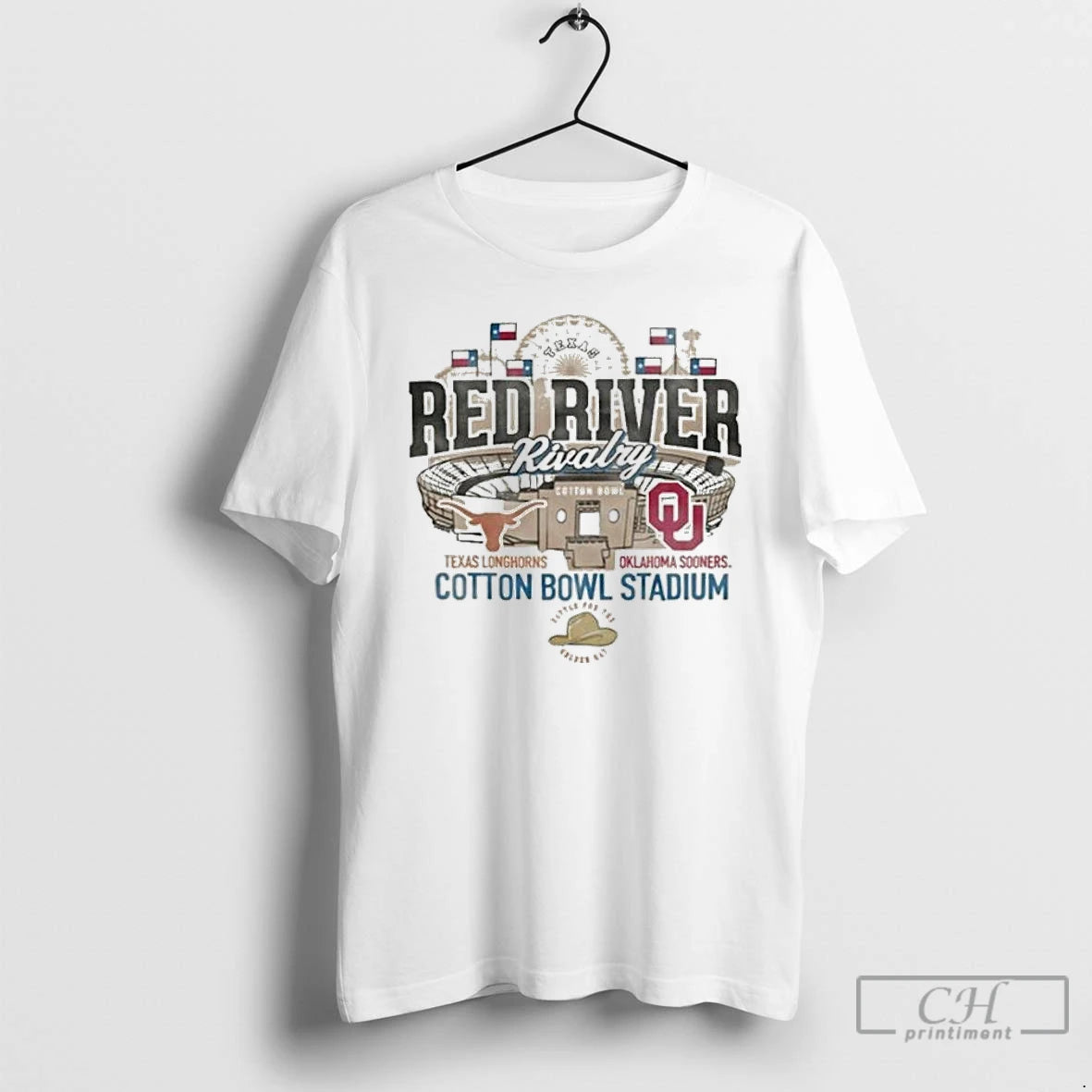 Classic The Gameday Red River Rivalry 2025 Texas Vs Oklahoma T Shirts Hoodie, Sweatshirt | InkRitualCo.com