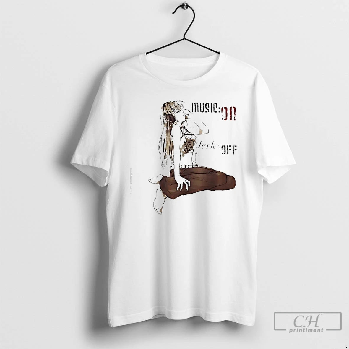 Classic The Girl Music On Jerk Off T-Shirts, Hoodie, Sweatshirt | InkRitualCo.com