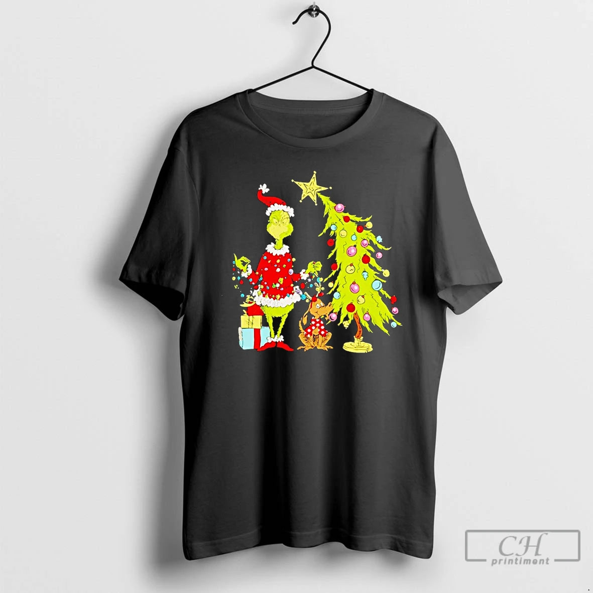 Classic The Grinch Christmas Tree T Shirts Hoodie, Sweatshirt | InkRitualCo.com
