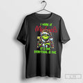Classic The Grinch I Work At Michaels Its Fine Everything Is Fine Merry Christmas 2025 T-Shirts, Hoodie, Sweatshirt
