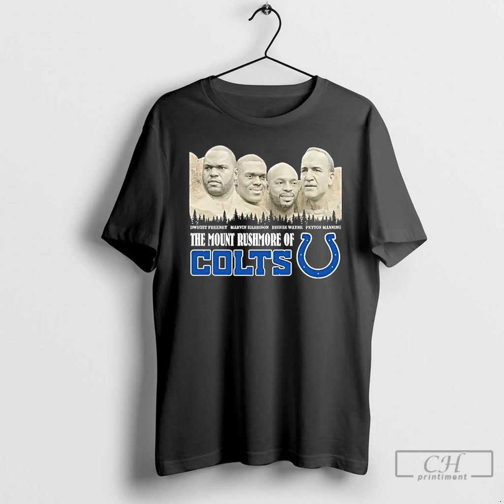 Classic The Mount Rushmore Of Indianapolis Colts Legends T Shirts Hoodie, Sweatshirt | InkRitualCo.com