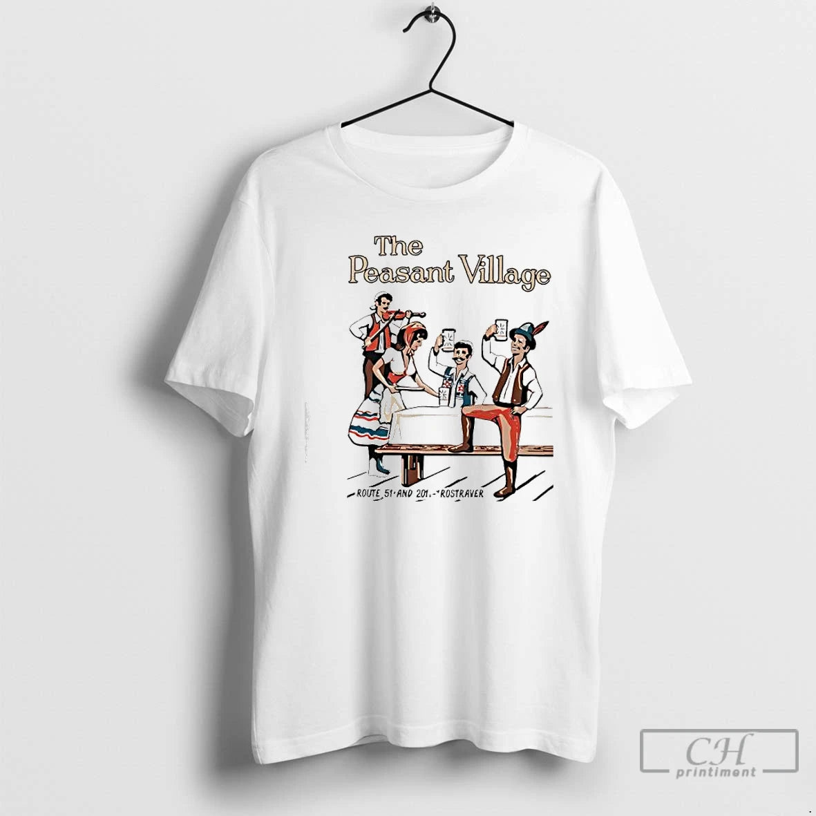 Classic The Peasant Village Rostraver Graphic T-Shirts, Hoodie, Sweatshirt | InkRitualCo.com