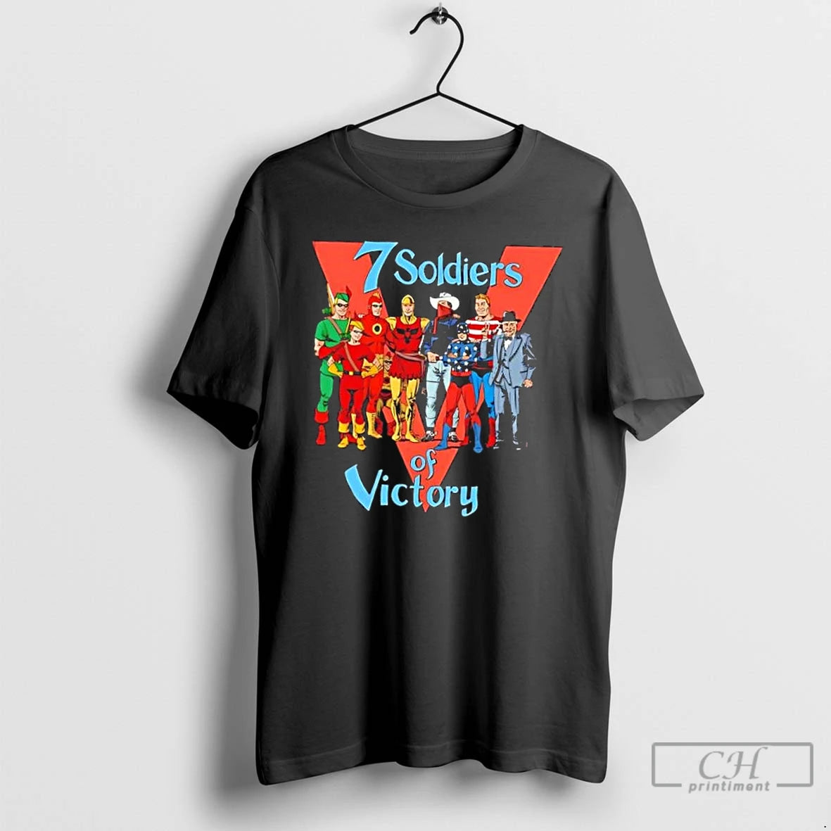 Classic The Seven Soldiers Of Victory Cartoon T Shirts Hoodie, Sweatshirt | InkRitualCo.com