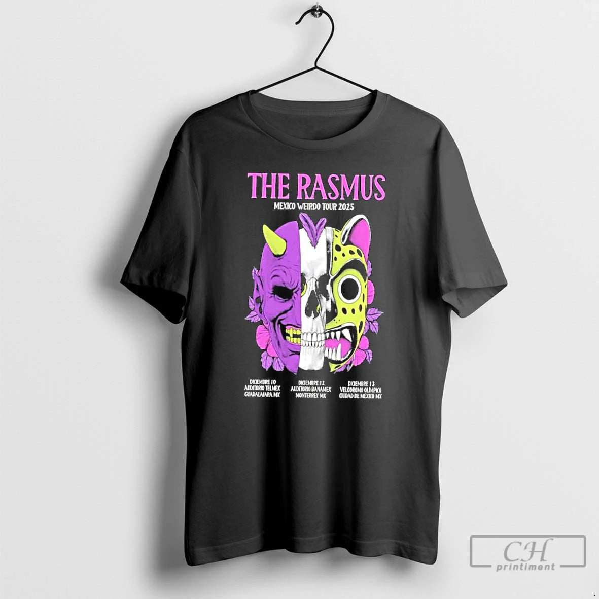 Classic The Rasmus Mexico Weirdo Tour Show December 2025 T-Shirts, Hoodie, Sweatshirt | InkRitualCo.com