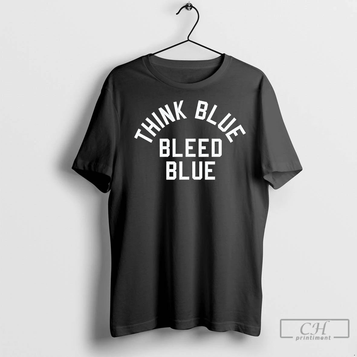 Classic Think Blue Bleed Blue T-Shirts, Hoodie, Sweatshirt | InkRitualCo.com
