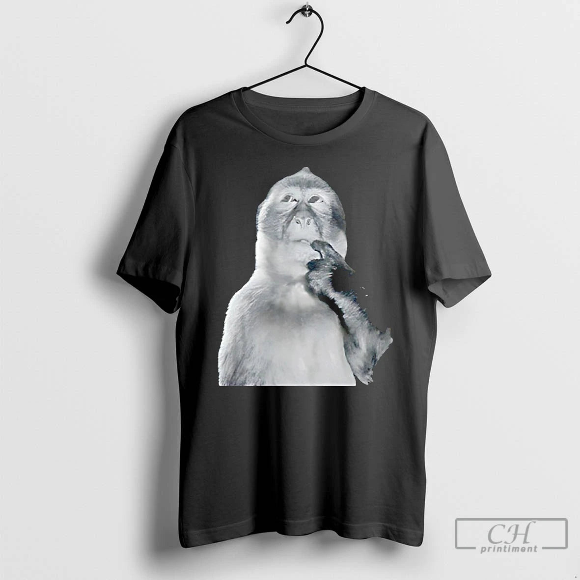 Classic Thinking Monkey Meme T-Shirts, Hoodie, Sweatshirt | InkRitualCo.com