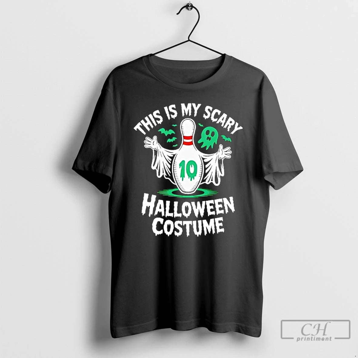 Classic This Is My Scary Halloween Costume Bowling T Shirts Hoodie, Sweatshirt | InkRitualCo.com