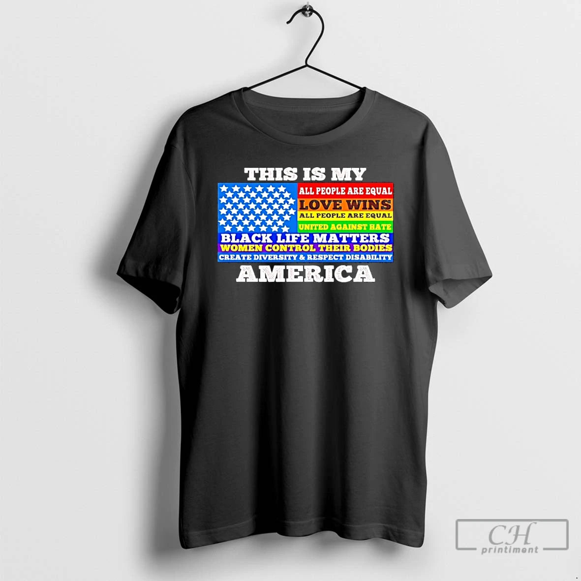 Classic This Is My America Black Life Matters T-Shirts, Hoodie, Sweatshirt | InkRitualCo.com