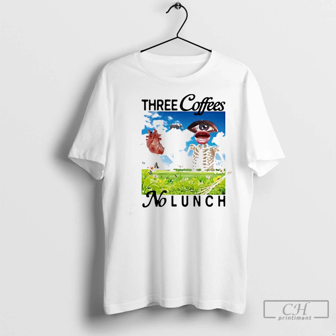 Classic Three Coffees No Lunch T-Shirts, Hoodie, Sweatshirt | InkRitualCo.com