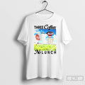 Classic Three Coffees No Lunch Skeleton T Shirts Hoodie, Sweatshirt | InkRitualCo.com