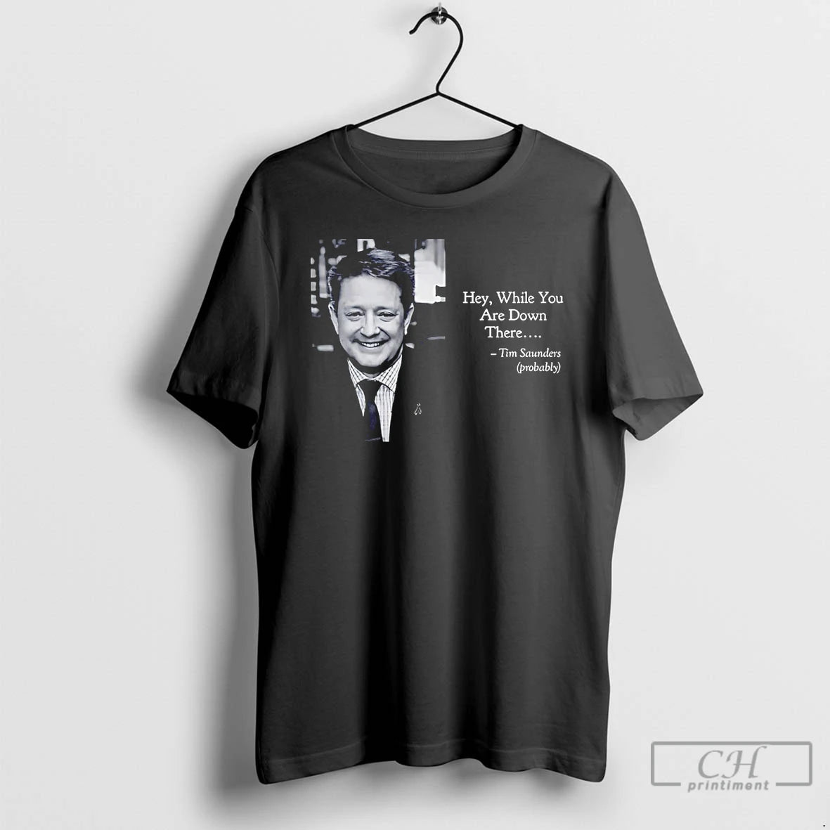 Classic Tim Saunders Hey While You Are Down There Philadelphia Hockey T-Shirts, Hoodie, Sweatshirt | InkRitualCo.com