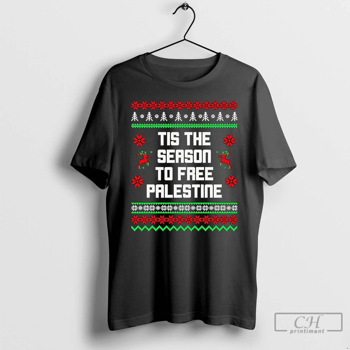Classic Tis The Season To Free Palestine Ugly Christmas T-Shirts, Hoodie, Sweatshirt | InkRitualCo.com