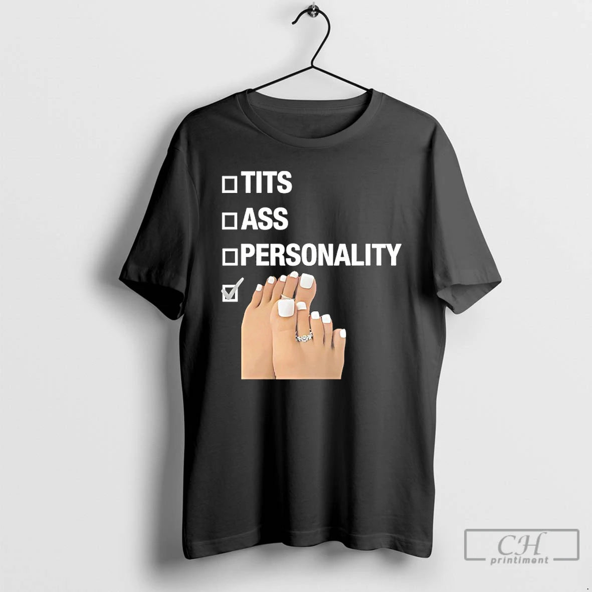 Classic Tits Ass Personality Toes Checklist T-Shirts, Hoodie, Sweatshirt | InkRitualCo.com
