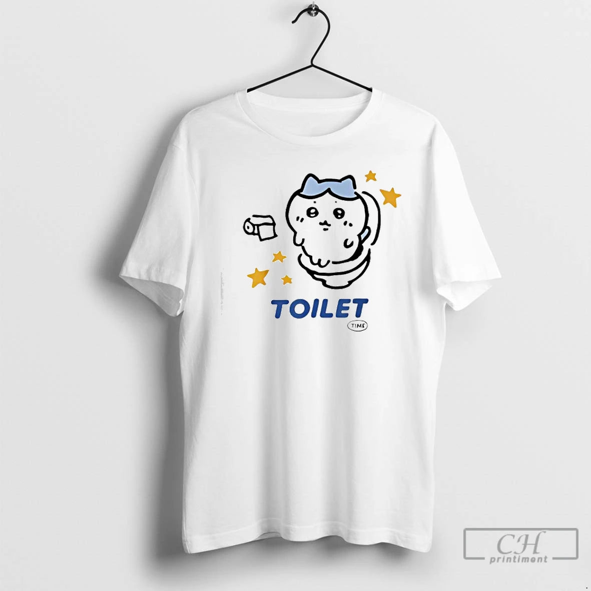 Classic Toilet Time Chikawa Meme T-Shirts, Hoodie, Sweatshirt | InkRitualCo.com