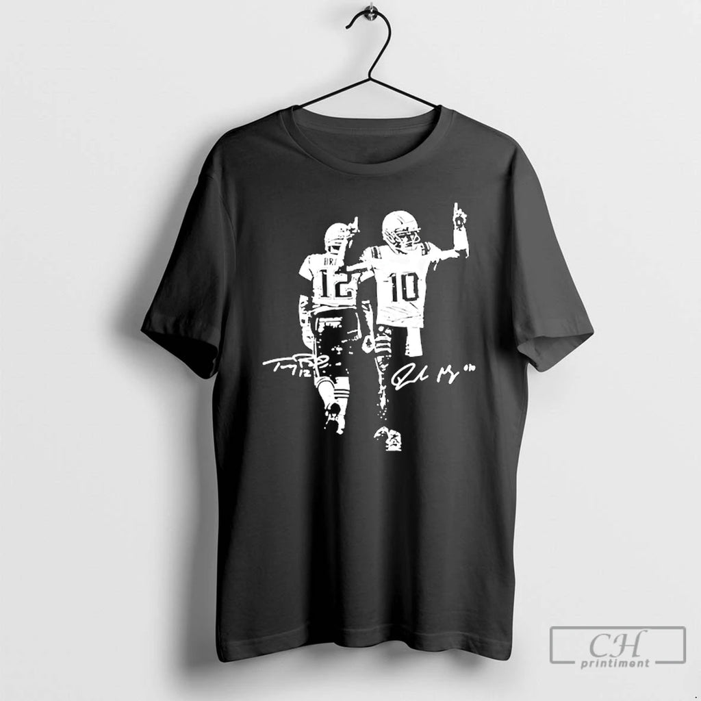 Classic Tom And Drake Maye Signatures T-Shirts, Hoodie, Sweatshirt | InkRitualCo.com