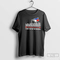 Classic Toronto Blue Jays Skyline Names Thank You For The Memories 2025 T Shirts Hoodie, Sweatshirt | InkRitualCo.com