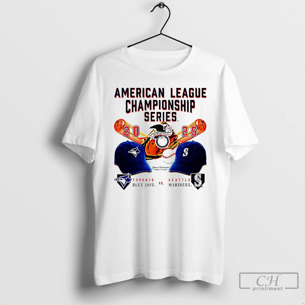 Classic Toronto Blue Jays Vs Seattle Mariners 2025 American League Championship Series T Shirts Hoodie, Sweatshirt