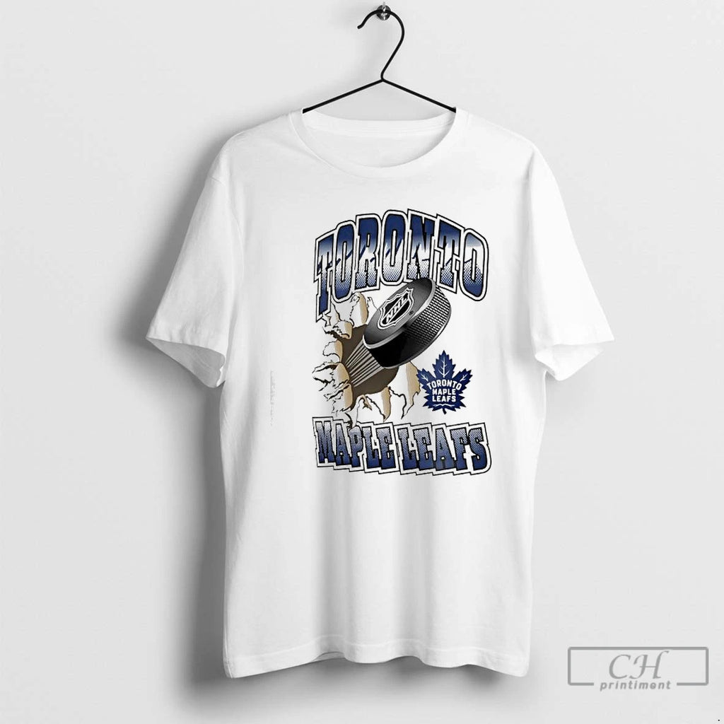 Classic Toronto Maple Leafs Puck Breaking T-Shirts, Hoodie, Sweatshirt | InkRitualCo.com