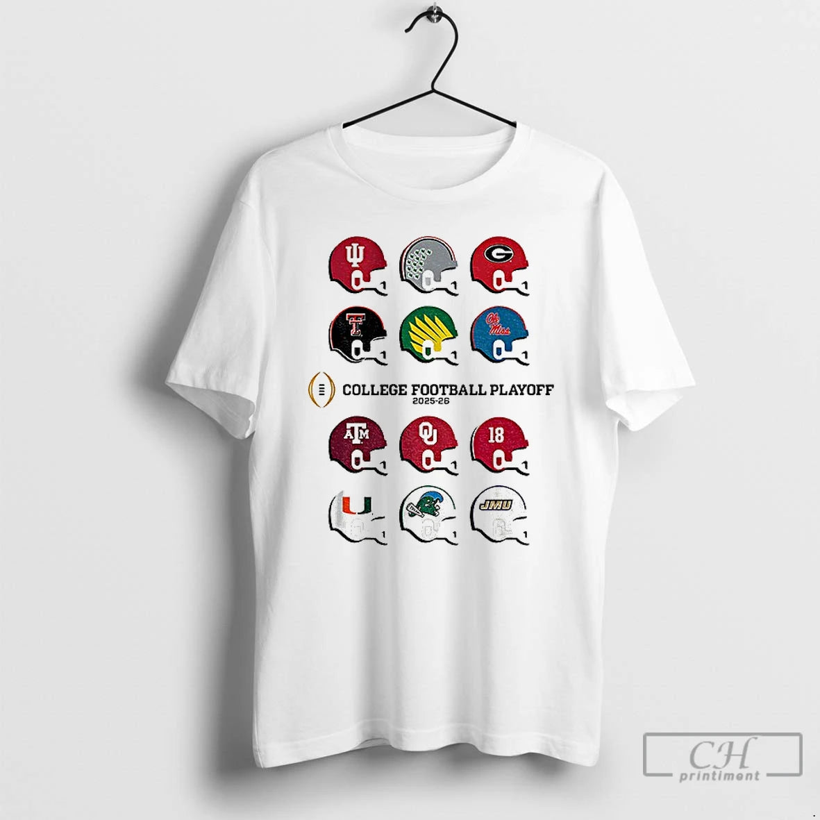 Classic Toy Team Helmets 2025 Cfp Field College Football Playoff 2025 2026 T Shirts Sweater Hoodie, Sweatshirt