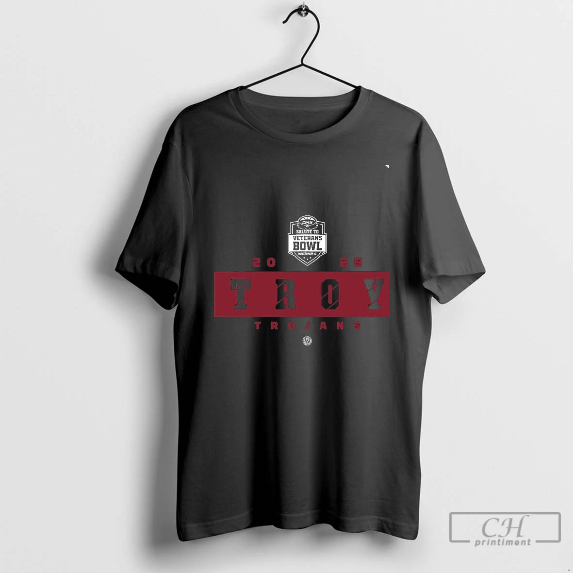 Classic Troy Trojans 2025 Salute To Veterans Bowl Chriast T-Shirts, Hoodie, Sweatshirt | InkRitualCo.com