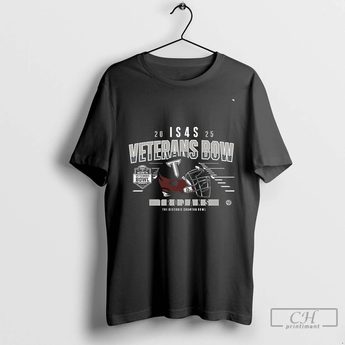 Classic Troy Trojans 2025 Salute To Veterans Bowl Helmet Chriast T-Shirts, Hoodie, Sweatshirt | InkRitualCo.com