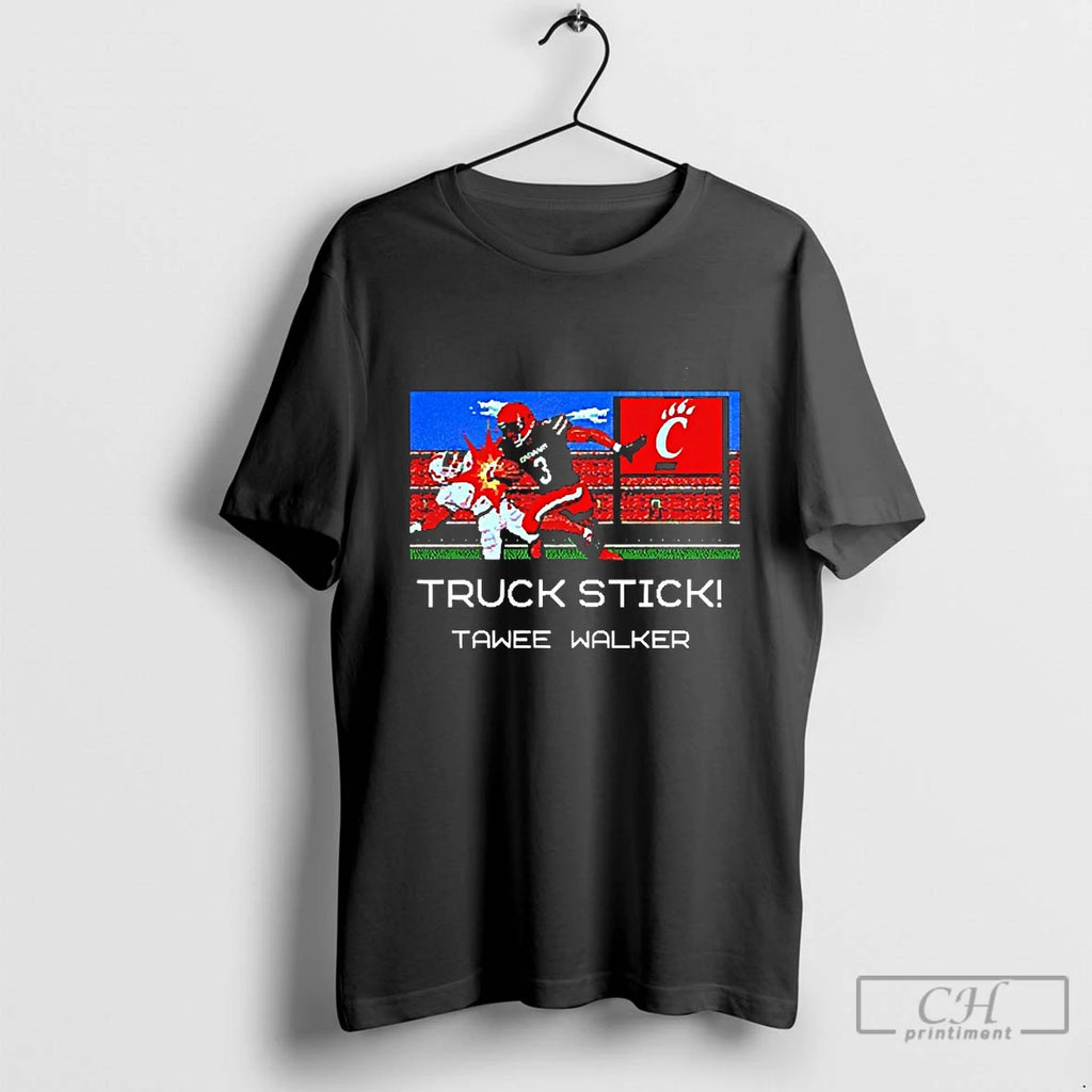 Classic Truck Stick Tawee Walker Cincinnati Bearcats Blackshirt T Shirts Hoodie, Sweatshirt | InkRitualCo.com