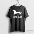 Classic Try Not To Trip Over My Wiener Jeremy Usbourne T-Shirts, Hoodie, Sweatshirt | InkRitualCo.com