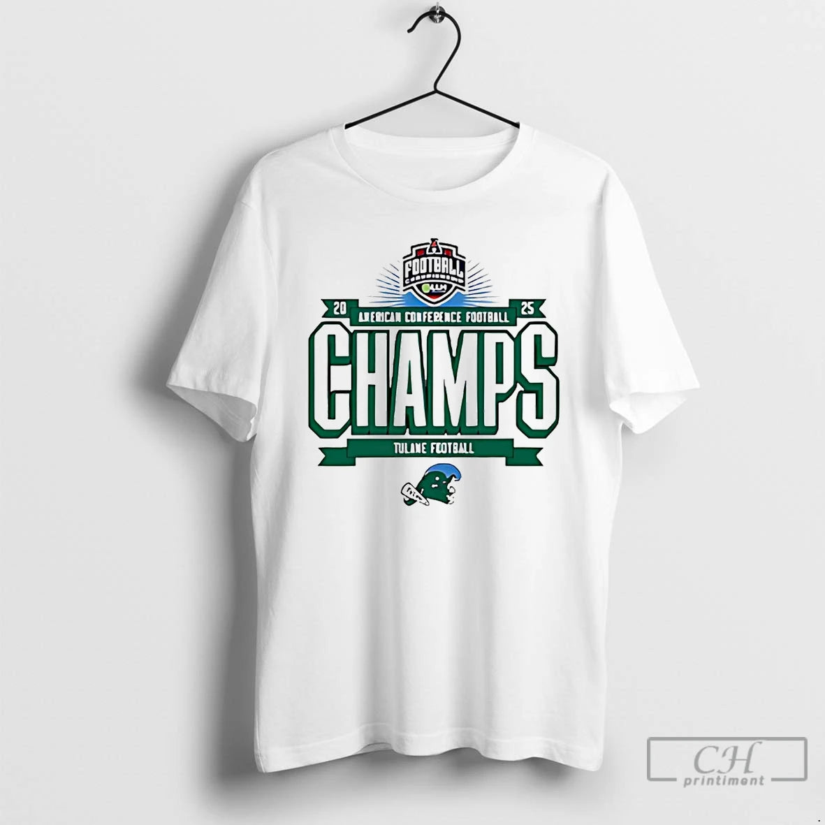 Classic Tulane Green Wave 2025 American Championship T-Shirts, Hoodie, Sweatshirt | InkRitualCo.com