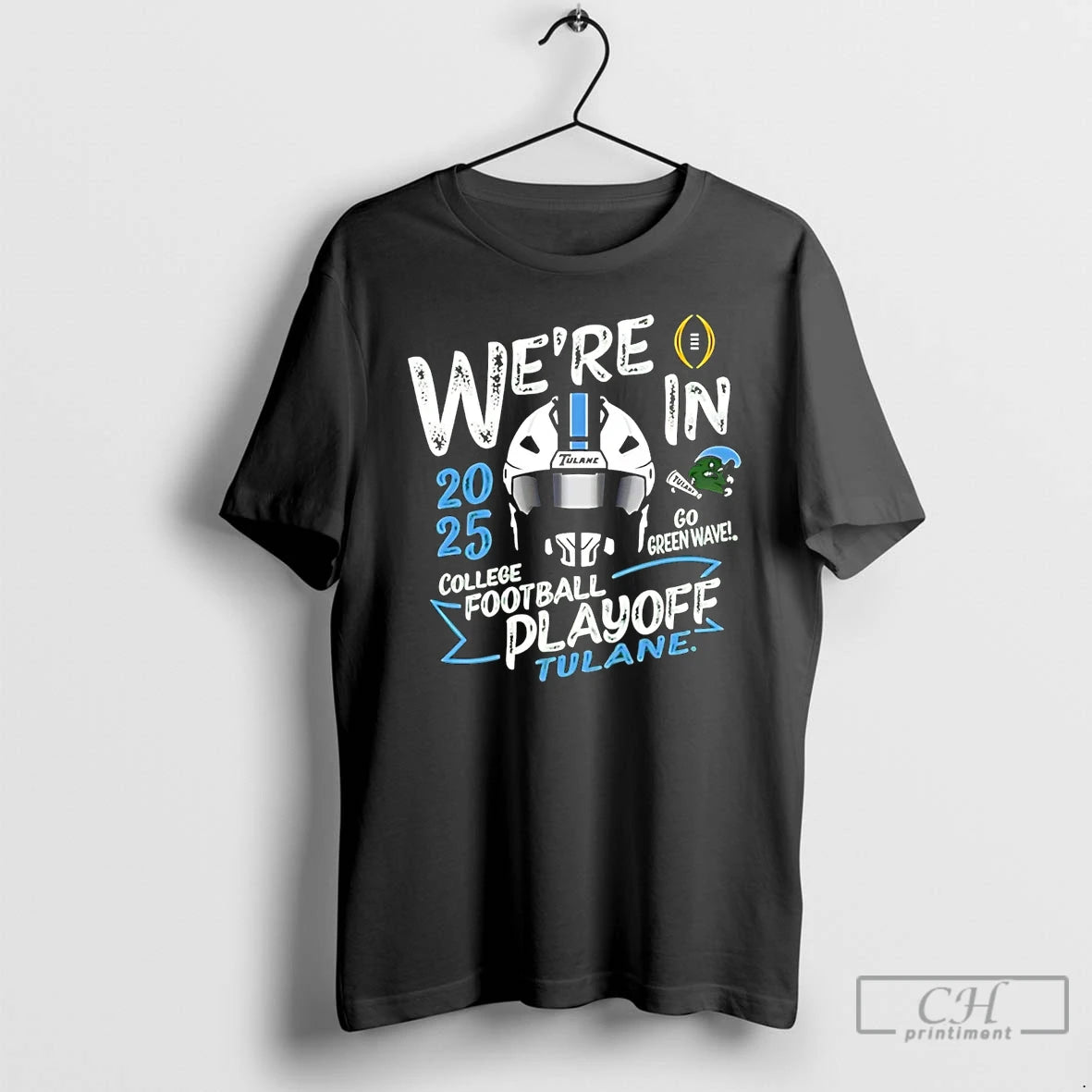 Classic Tulane Green Wave Helmet Were In College Football Playoff T-Shirts, Hoodie, Sweatshirt | InkRitualCo.com