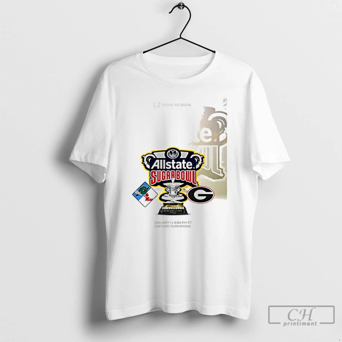Classic Tulane And Ole Miss Vs Georgia Allstate Sugar Bowl 2026 T-Shirts, Hoodie, Sweatshirt | InkRitualCo.com