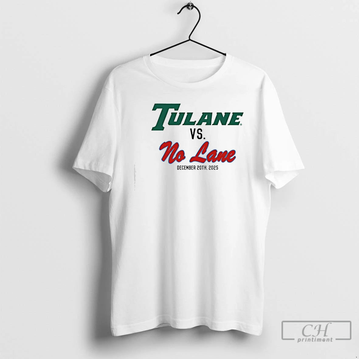 Classic Tulane Vs No Lane December 20th 2025 T-Shirts, Hoodie, Sweatshirt | InkRitualCo.com