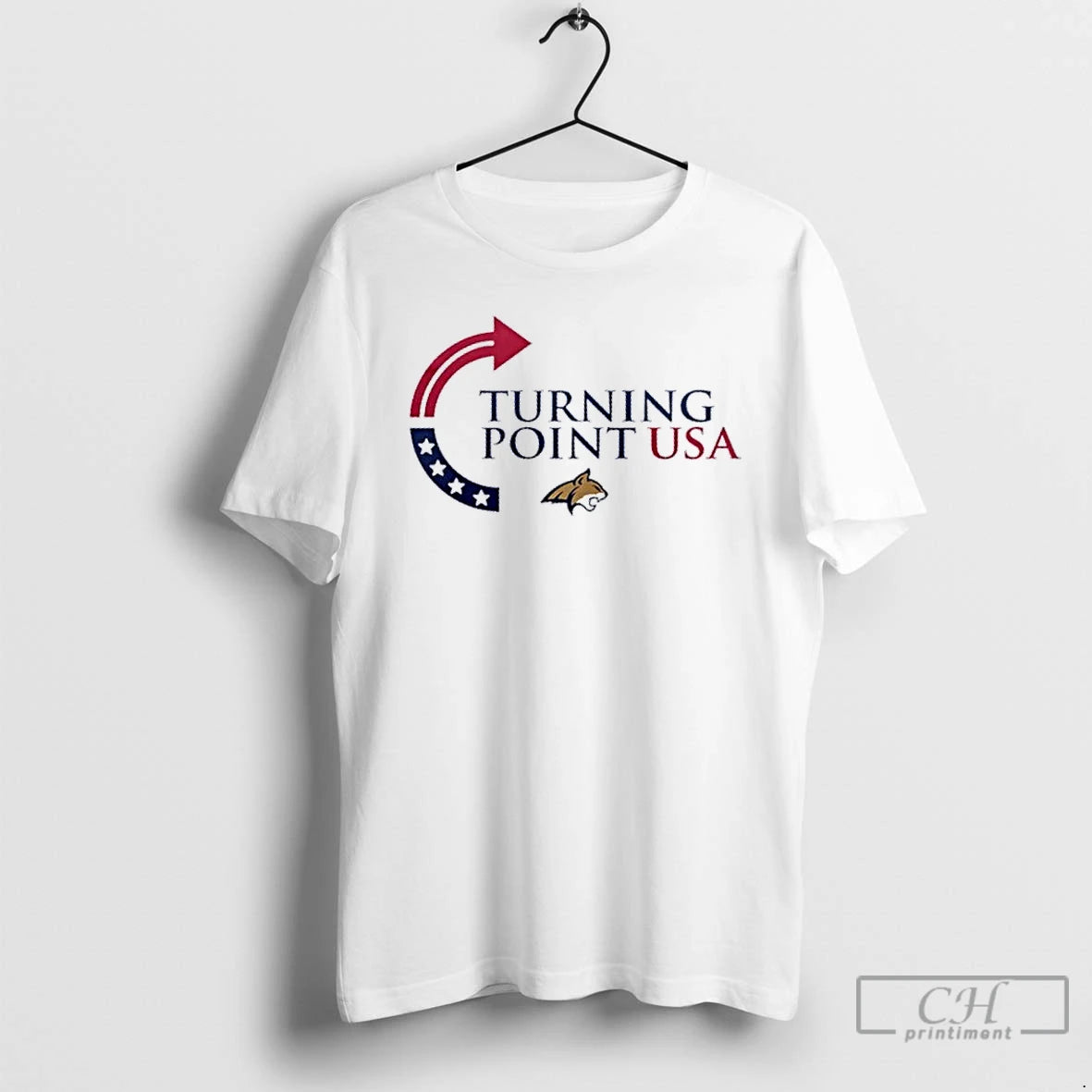 Classic Turning Point Usa Charlie Kirk X Montana State Logo 2 Sided T Shirts Hoodie, Sweatshirt | InkRitualCo.com