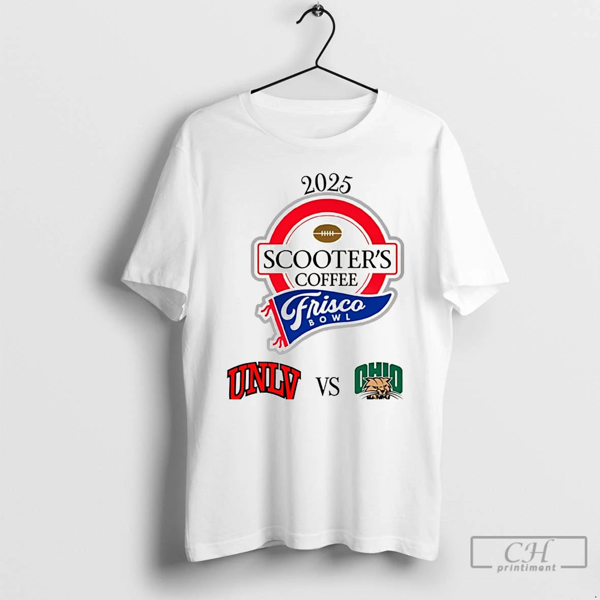 Classic Unlv Rebels Vs Ohio Bobcats 2025 Frisco Bowl T-Shirts, Hoodie, Sweatshirt | InkRitualCo.com