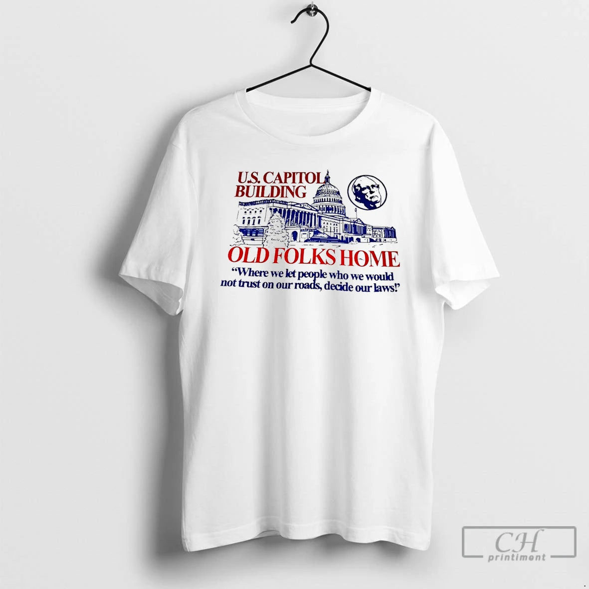 Classic Us Capitol Building Old Folks Home T Shirts Hoodie, Sweatshirt | InkRitualCo.com