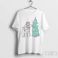 Classic Unicorn Decorating Christmas Tree Holiday Magic White T Shirts Hoodie, Sweatshirt | InkRitualCo.com
