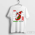 Classic Unicorn Red Green Ho Ho Ho Christmas Party White T Shirts Hoodie, Sweatshirt | InkRitualCo.com