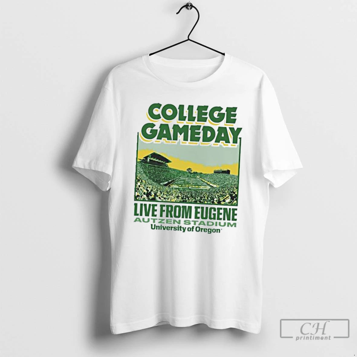 Classic University Of Oregon 2025 College Gameday Live From Eugene Autzen Stadium T Shirts Hoodie, Sweatshirt