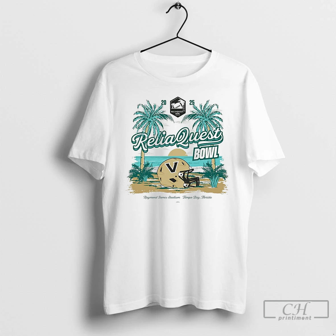 Classic Vanderbilt Commodores 2025 Reliaquest Bowl Helmet Beach T-Shirts, Hoodie, Sweatshirt | InkRitualCo.com